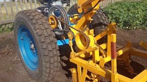 Самодельный мотоблок из КПП 2115 продолжение, настройка картофелекопалки