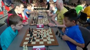 Шогджиев Роман (2231) - FM Зверев Лев (2292)  6 этап Кубка Москвы по блицу