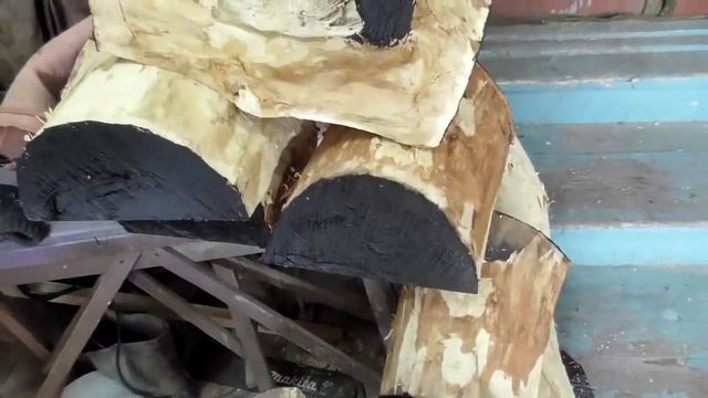 Как правильно высушить дерево для токарных работ? смотреть онлайн