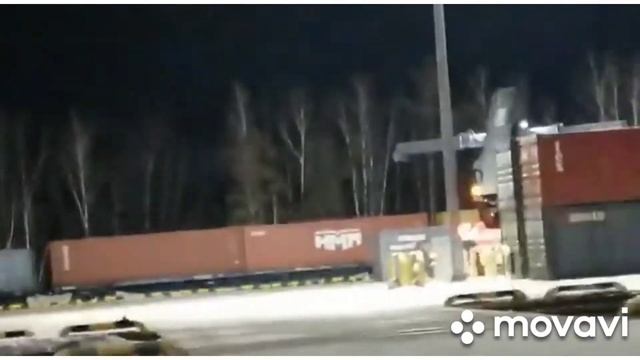 Контейнерные терминал г. Москвы. смотреть онлайн