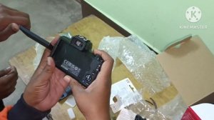 Canon EOS M50  mark  lI DSLR camera unboxing