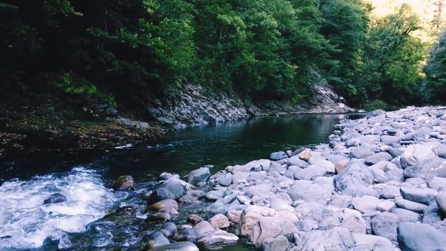 Горные пейзажи и стихи Пушкина смотреть онлайн
