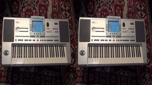 KORG PA 50 professional arranger synth performing Pop 16 Beat 1 music in 3D 4K UHD смотреть онлайн