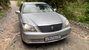 Toyota Crown 180 в Горах Карачаево-Черкессии.Дорога в Дамхурц.Северный Кавказ