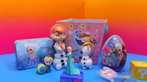 Opening the Frozen Surprise Eggs and Baskets with the Assistant