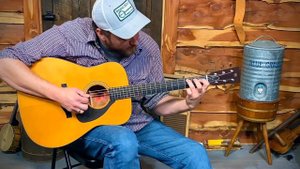 Yamaha FGX5 Red Label Acoustic Guitar Demo