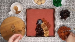 Бокс с сухофруктами. Оригинальный подарок на 8 марта. Сухофрукты в подарок