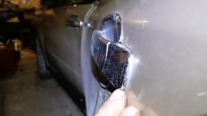 ремонт замка задней левой двери x-trail t31