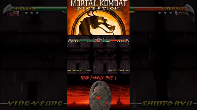 MK Deception Stage Fatality part 1 #games #retro #mortalkombat #stagefatality #gamer #gamecube