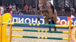 Конкур 140 см, Анастасия Щербакова и кобыла VOLLE PULLE