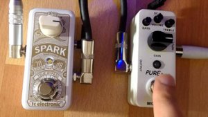 TC Electronic Spark Mini Booster VS Mooer Pure Boost