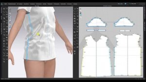 CLO3D (6.1): редактируем линии лекал сразу в 3D | 3D linked editing | CLO3D COURSE