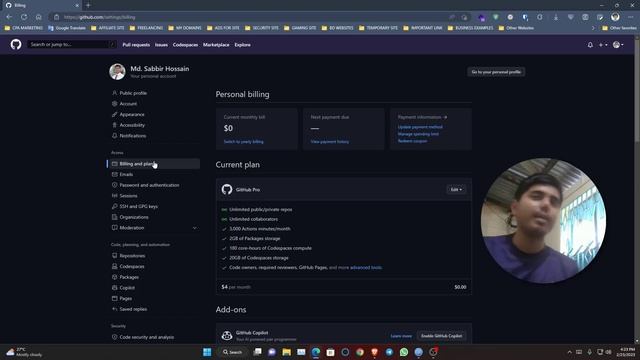 How to get github copilot free | Sabbir Hossain смотреть онлайн
