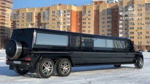 ЛИМУЗИН MERCEDES-BENZ GELANDEWAGEN 55 AMG! 6-ти колесный