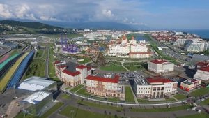 Сочи - Адлер - Красная Поляна. Путешествие с квадрокоптером.
