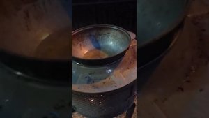 ПЕЧЬ ДЛЯ КАЗАНА ИЗ БАРАБАНА СТИРАЛЬНОЙ МАШИНЫ. УЖИН НА КОСТРЕ