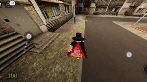 я убегаю от пупсика (игра называется побег от пупсика)