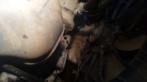 Замена термостата на Honda Odyssey RA6 часть 1/3