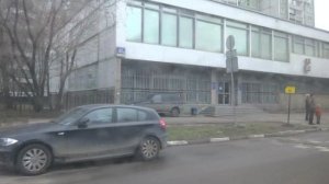 Москва, автобус 292, участок Поликлиника № 109 - Гурьянова 77 (поездка по новому маршруту)