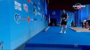 Тяжелая атлетика. Чемпионат Европы 2015 г. Мужчины до 94 кг.