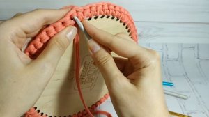 DIY Идеальная обвязка деревянного дна из трикотажной пряжи без разрывов