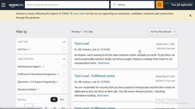 📌Amazon Recruitment 2021 | Jobs In kolkata 2020 | Best Private Jobs In Kolkata | Lates Jobs Kolkata