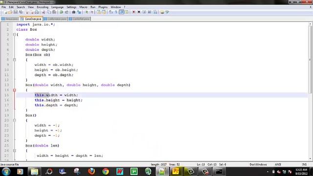 #3 JAVA Programming in Tamil - Classes & Objects
