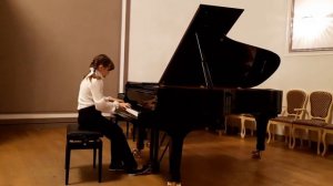 Салтанова Светлана, «Баркарола» К. Шарвенка