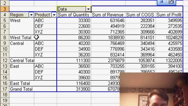 Excel Macro to Format Pivot Tables - Episode 1027