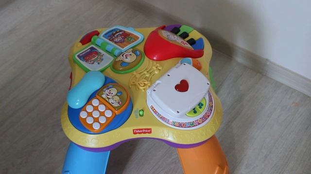 Музыкальный стол Fisher Price "смейся и учись", обзор смотреть онлайн