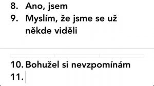 Знакомство на чешском языке. Урок 17. Чешский с нуля по плейлистам. Учите чешский онлайн бесплатно!