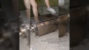 Сборка бани палатки мобильной Терма 10 и печки Большая экономка Берег