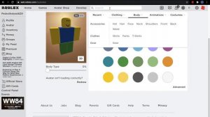 How To Make A Noob Avatar In Roblox!