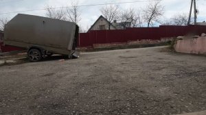 Быстрая погрузка мотоцикла в прицеп