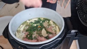 How to make Chicken Soup in Ninja Foodi or Insta Pot