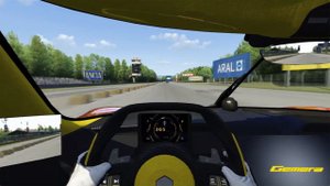 Koenigsegg Gemera vs Bugatti Bolide at Monza Full Course