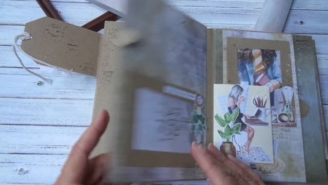 Альбом для фото "Счастье ждёт тебя". Скрапбукинг. смотреть онлайн