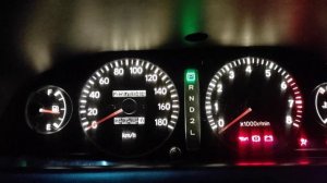 Пересвет приборки Toyota Corona Premio 210