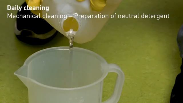 DLW Linoleum  Cleaning Neocare treated Floors  Gerflor UK