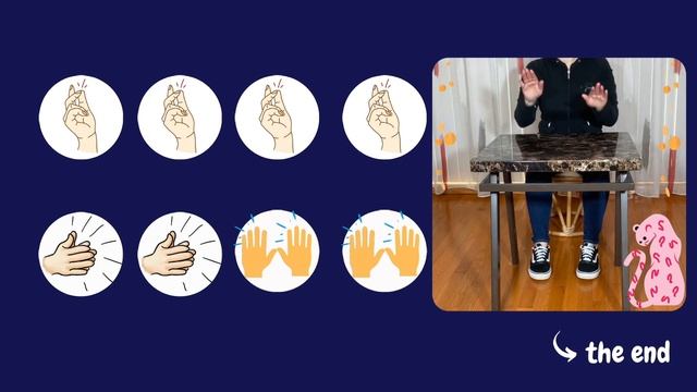 Brain Gym Movement Break l OT Hands Exercise and rhythm l Body Percussion Musicograma Pink Panther смотреть онлайн
