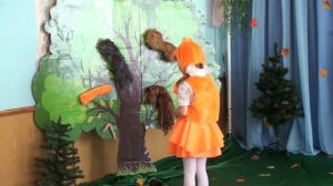 Театральная постановка русской народной сказки "Хвосты"