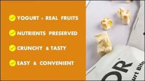 Surprising Benefits | Freeze Dried Yogurt Bites Fruits Signature Products from Tastiway Malaysia