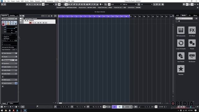 Steinberg #Cubase: How To Record MIDI In Steinberg Cubase - OBEDIA Cubase Training
