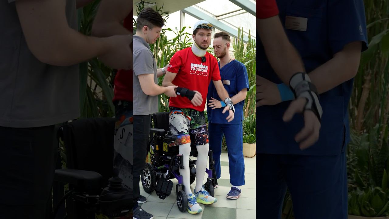 На марафон из инвалидной коляски. История Егора Кинжалова #реабилитация #инвалидность #здоровье #рек смотреть онлайн