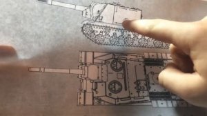 Обзор самоходки “ИСУ-152” из бумаги