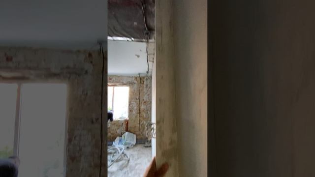 Механизированная штукатурка стен, ДО и ПОСЛЕ!