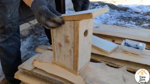 Скворечник своими руками / Как сделать простой скворечник / Birdhouse with his own hands