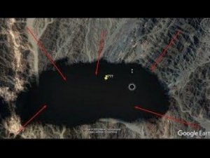 Что пытается скрыть гугл карта за чёрным пятном