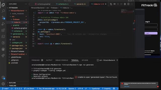 Building the Ultimate Workout App: Live Coding Session #9 | GraphQl CodeGen + Schema Setup смотреть онлайн