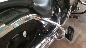 Инструкция по установке задних дуг на Suzuki Boulevard M50 / C50 или Intruder VZ800 / VL800.